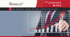 Desktop Screenshot of optivance360.com